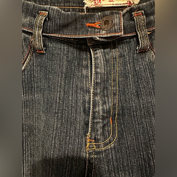 Dark Wash Bootcut Mid-rise Jeans - Picture 3 of 8